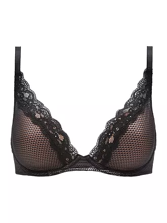 PASSIONATA | Soutien-gorge rembourré BROOKLYN blanc | schwarz